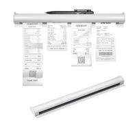 Feirdhoo Lot de 2 porte-tickets de cuisine - Barre de réception - 30 cm - En aluminium - Autocollant - Pour ordres hold, bureau, bar, commande