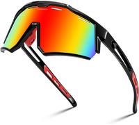 Feisedy Lunettes De Vélo Polarisées Pour Hommes Femmes Tr90 Cadre Lunettes De Soleil De Sport Miroir Lunettes De Sport Avec Protection Uv400 B4151[Z4342]