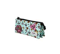 Feisty Pets Glenda Glitterpoop-Trousse Triple HS, Multicolore