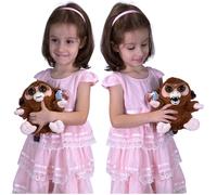 Feisty Pets Peluche Singe Monkey 25cm De Douce En Mauvais Enfants Adultes