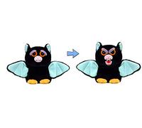 Feisty Pets William Mark Uptight Ursula - Adorable 8.5" Plush Bat That Turns Feisty with a Pinch