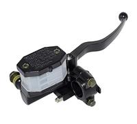 Feiteplus Leviers de frein et d'embrayage avant droit de 2,2 cm pour moto - Maître cylindre - Réservoir - Levier - Tube d'huile - Câble pour Suzuki GN125 GS125