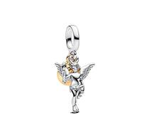 Feitery Ange Charms Compatible Pandora les Bracelets et Colliers Charm et Perles pour Femme