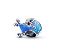Feitery Baleine Lumineuse Charms et Perles pour Femme Charm Compatible avec les Bracelets et Colliers Pandora,Cadeaux de Noël