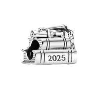 Feitery Breloques animaux et animaux de compagnie compatibles avec bracelets Pandora Fleurs et arbres Bijoux Cadeau pour femme, Zircone cubique, Zircone cubique