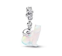 Feitery Ours Polaires Charms Compatible with Pandora les Bracelets et Colliers Cadeau D'anniversaire pour Elle