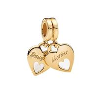 Feitery Pendentif Sapin de Noël Christmas Charms et Perles pour Femme Charm Compatible avec les Bracelets et Colliers Pandora,Cadeaux de Noël