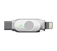 FEITIAN iePass K44 e sécurité USB à Double connecteur iOS - Authentificateur à Deux facteurs - USB-C + Lightning - FIDO U2F + FIDO2 + MFi - Aide à prévenir Les Prises de contrôle de Compte avec