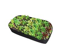 Feitore Lit de Jardin surélevé en Tissu, 400 g/m² Plus épais, rectangulaire, Sacs de Culture pour Plantes, Fleurs et légumes (0,9 x 1,8 m)