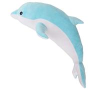 FeiWen Dauphin Animal en Peluche, Jouet en 50cm Peluche Doux Animaux Marins pour Enfant (Bleu)