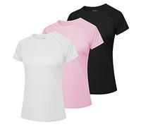 MEETWEE Femme Surf Shirt Rash Guard UV Shirts Natation Tankini UPF 50+ Manches Courtes Maillot de Bain
