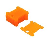 FeiYeup Heoter Lot de 50 bobines de fil à broder 3,5 x 3,8 cm pour rangement de fils à coudre/couture