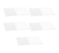 FEIYING Microplaques de culture cellulaire Outils d'instruments d'expérimentation 5 pièces Fond plat utile 96 puits Plateau de culture cellulaire avec couvercle (5 pièces)