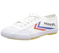 Feiyue Baskets en Toile Fe Lo 1920 pour Enfant Unisexe, Blanc/Bleu/Rouge, 39 1/3 EU