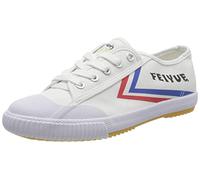 FEIYUE FE LO 1920 Canvas, Basket Mixte, Blanc/Bleu/Rouge, 42 EU