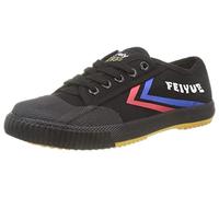 FEIYUE Fe Lo 1920 Canvas, Basket Mixte Enfant - Noir (Bleu/Rouge) - 37 EU
