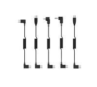 FeiyuTech Câbles d'appareil photo - Compatible avec les stabilisateurs Feiyu SCORP, 5 interfaces polyvalentes pour une compatibilité étendue,conception spiralée/sans nœuds pour plus de flexibilité