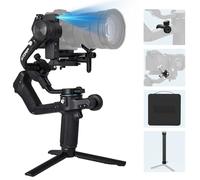 FeiyuTech Kit officiel SCORP 2, stabilisateur de cardan pour appareil photo, cardan d'appareil photo reflex numérique à 3 axes, charge utile de 2,5 kg, module de suivi IA intégré, contrôle par câble,