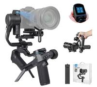 FeiyuTech SCORP 2 Stabilisateur Gimbal pour Appareil Photo DSLR et Sans Miroir Canon/Sony/Panasonic/Nikon/Fujifilm, 3-axes Caméra Gimbal avec AI Tracker, Charge utile de 5.5lbs, Prise de Vue Verticale