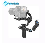 Feiyutech SCORP 3 Stabilisateur de Cardan pour Appareil Photo avec Suivi AI 4.0 Intégré,Charge utile de 3,5kg,Poignée Amovible avec Contrôle sans Fil de 12m,Contrôle Bluetooth/Câble