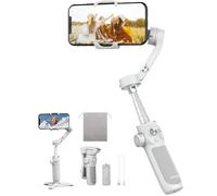 FeiyuTech Vimble 4, Stabilisateur Smartphone Pliable à 3 Axes | Pour VLOG, Reels, YouTube, TikTok et Live Stream, compatible iPhone/Android, barre d’extension intégrée, suivi IA 4.0
