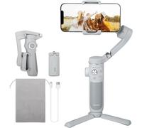 FeiyuTech Vimble 4SE [Officiel] Stabilisateur Smartphone 3 Axes pour Téléphone, Compatible iPhone et Android, Suivi 4.0 AI, Portable et Pliable, pour Youtube, TikTok, Vlog, Live Stream