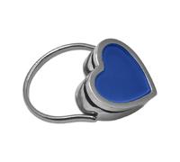 Feizikaw Bague Ajustable Bague à lèvres unisexe pour doigt, à rouge lèvres 2026, bagues baume fonctionnelles avec rangement intégré, comme si vous portiez un anneau (Blue, One Size)
