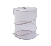Feizikaw Boîte De Rangement Tissée Panier à Pliable en Maille Panier à Pliable Sac de Rangement idéal pour Chambre d'enfants collège dortoir (A)