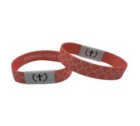 Feizikaw Cadeau Maitresse D'école Bracelet portable avec bracelets NFC Bracelet verset quotidien Bijoux verset inspirant pour hommes femmes adolescents (B, 18x1.5cm)