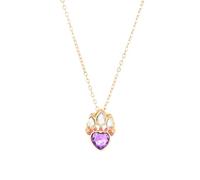 Feizikaw Collier Argent Collier Perdu Cosplay Bijoux (Gold, One Size)