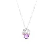 Feizikaw Collier Argent Collier Perdu Cosplay Bijoux (Silver, One Size)