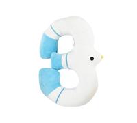 Feizikaw Couchage Chien Jouet à mâcher interactif et Distributeur pour Chiots et Chiens Adultes: idéal pour Le Nettoyage des Dents la Lutte Contre l'ennui. (White, 24x16cm)