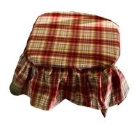 Feizikaw Coussin de chaise français en tissu doux antidérapant avec attaches et garni pour la cuisine et le bureau - Pour dîner (A, A)