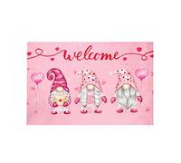 Feizikaw DecorationDoormat Floor Day Valentine's Bathroom Paillasson Welcome Home Decor (B, One Size)