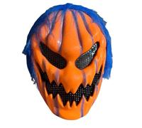 Feizikaw Deguisement Adulte Halloween La fête de Maquillage de Citrouille d'halloween est drôle et effrayante (Blue #3, 25cm)