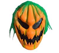 Feizikaw Deguisement Adulte Halloween La fête de Maquillage de Citrouille d'halloween est drôle et effrayante (Green #3, 25cm)