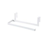 Feizikaw Étagère de garage en acier inoxydable pour essuie-tout de cuisine, support de papier essuie-tout, support de rangement pour cuisine, sous l'armoire, au-dessus de la porte (blanc, taille