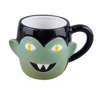 Feizikaw Halloween Tasse en céramique au design écologique pour la maison et l'eau potable, idée d'ustensiles de cuisine durables et uniques (Green, 15. 8X9. 8cm)