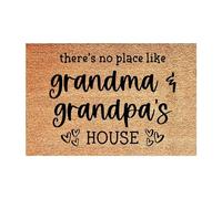 Feizikaw Tapis D'éveil 2024 Nouveau Tapis de Bienvenue imprimé pour la fête des mères, Tache rétro, décoratif de Ferme, Ferme pour la fête des mères, Cadeau, 1 pièce