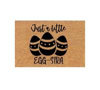 Feizikaw Tapis D'éveil Pliable Epais Nouveau paillasson Lapin de Pâques Tapis d'entrée Joyeuses Pâques de Bienvenue pour la Maison Pied pour Une Utilisation intérieure