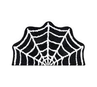 Feizikaw Tapis D'éveil Pliable Epais Tapis de Bain de Bain Halloween antidérapants Gothique décor à la Maison Chambre sorcière pour Porte d'entrée Chambre Cuisine Salon H