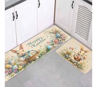 Feizikaw Tapis Intérieur Et Extérieur Le Tapis de Pâques en Deux Parties est Doux et Confortable, Vous offrant Une expérience de Vie inégalée améliorant immédiatement Votre qualité Vie