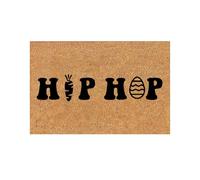 Feizikaw Tapis Intérieur Et Extérieur Nouveau paillasson Lapin de Pâques Tapis d'entrée Joyeuses Pâques de Bienvenue pour la Maison Pied pour Une Utilisation intérieure