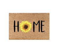 Feizikaw Tapis Moderne Tapis de Sol de Bienvenue Porte décoratif d'été Bienvenue pour intérieur extérieur Salle Bain Cuisine drôle paillasson Mignon paillasson Bonjour entrée d'été