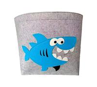 Feizikaw Tiroir Tissu Animal Cartoon Boîte de Rangement Jouet Boîte de Rangement Vêtements Feutres Boîte de Rangement 30cm / 11.8in (E, 30x30x30)
