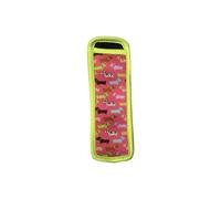 Feizikaw Tiroir Tissu Porte-glaçons en néoprène avec Impression Porte-glaçons réutilisables Porte-glaçons pour Enfants Moules à sucettes glacées à sucettes glacées d'été pour Enfants (B, One Size)