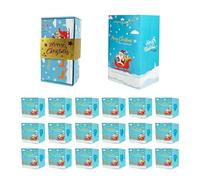 Feizikaw Weihnachtsmann-Tischdekorationen Surprise For Christmas Merry Folding Rebondir pour anniversaire, anniversaire de mariage, demande en mariage (E, 18 cm, 5 cm)