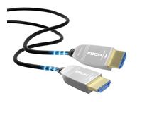 FeizLink Câble à fibre optique HDMI 4K 4K 60Hz 18 Gbit/s HDR ARC HDCP2.2 3D Slim Flexible HDMI 2.0 Câble pour HDTV/TVbox/Gaming Box / Projecteur 4K