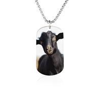 FekiLoot Collier en acier titane avec pendentif Beagle mignon - Cadeau de Noël pour femme et homme, 23.6in（60cm）, Acier titane