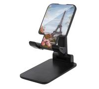 FekiLoot Support de téléphone portable pliable et réglable en forme de tour Eiffel de Paris compatible avec smartphones, liseuses, tablettes pour bureau, voyage